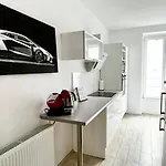 Design - Parking - Kingsize-bett - 2x Bad - Zentrum Apartament Hanower
